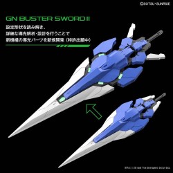 Bandai Model Kit PG 00 Gundam Seven Sword/G Celestial Being Mobile Suite 1/60